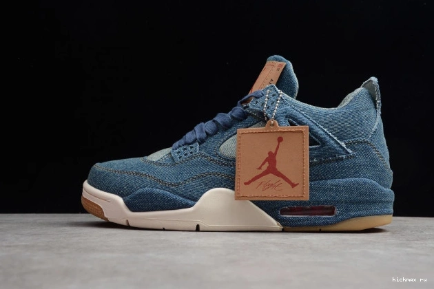 Rep Air Jordan Levi's 4 x Denim AO2571-401 Nike 0817